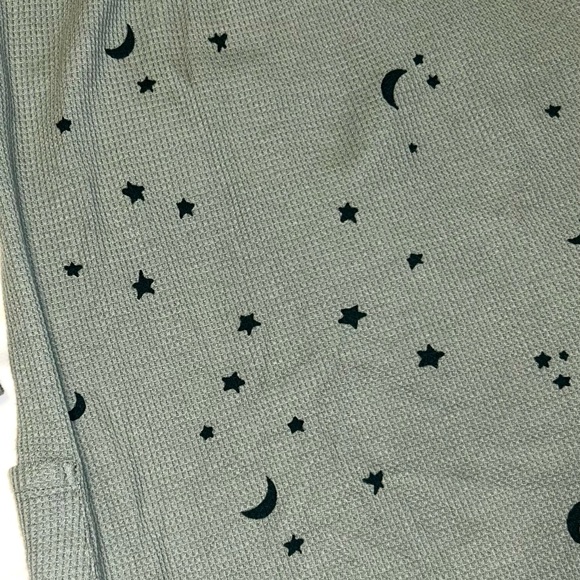 Kate Quinn moon and stars dress moss green sz 8 EUC smoke free home - Picture 4 of 5